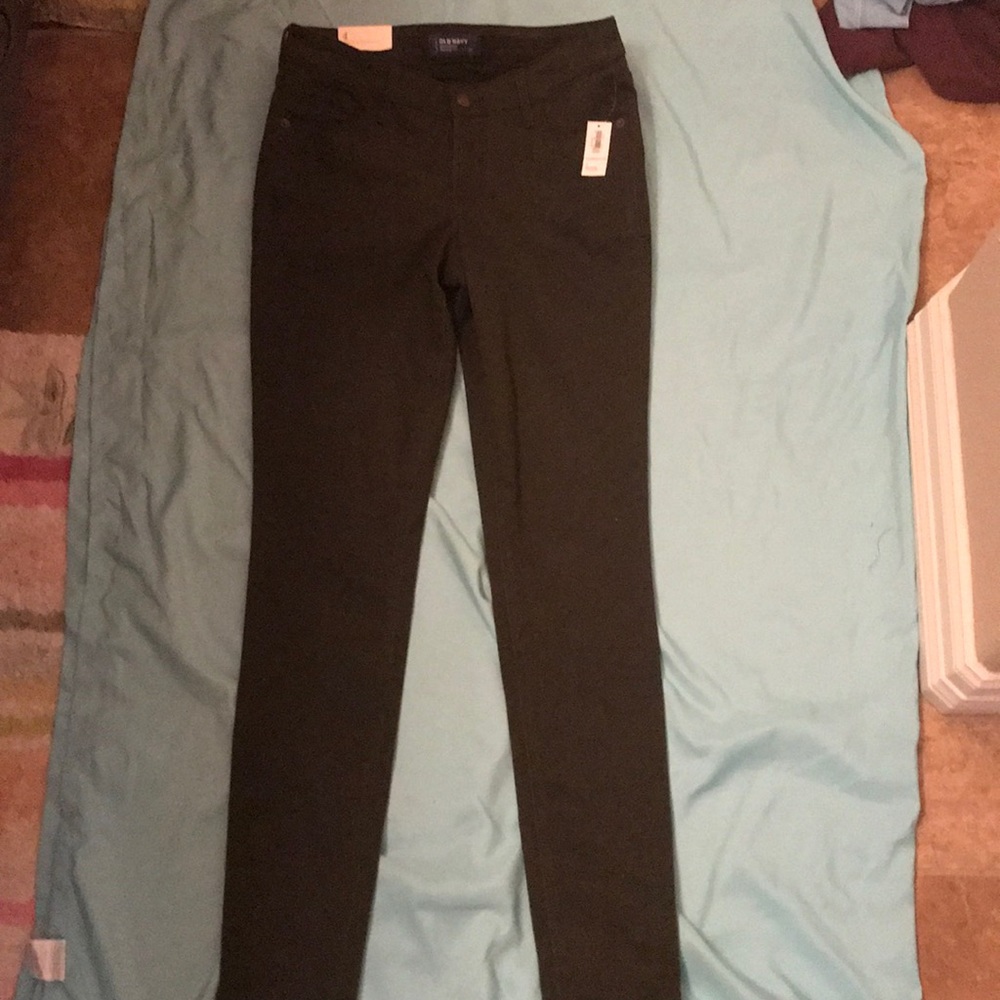 Olive Green Skinny Jeans